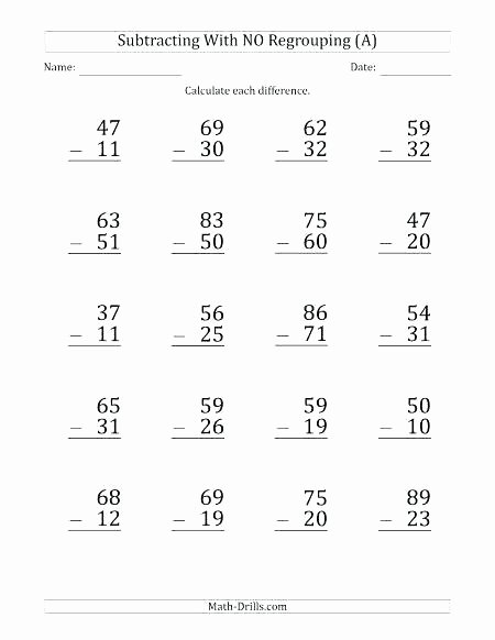 Multiple Digit Addition Lovely Addition Fluency Worksheets