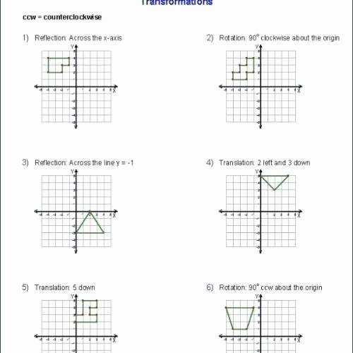 Multiple Transformations Worksheets Geometry Transformation Worksheets – Uasporting