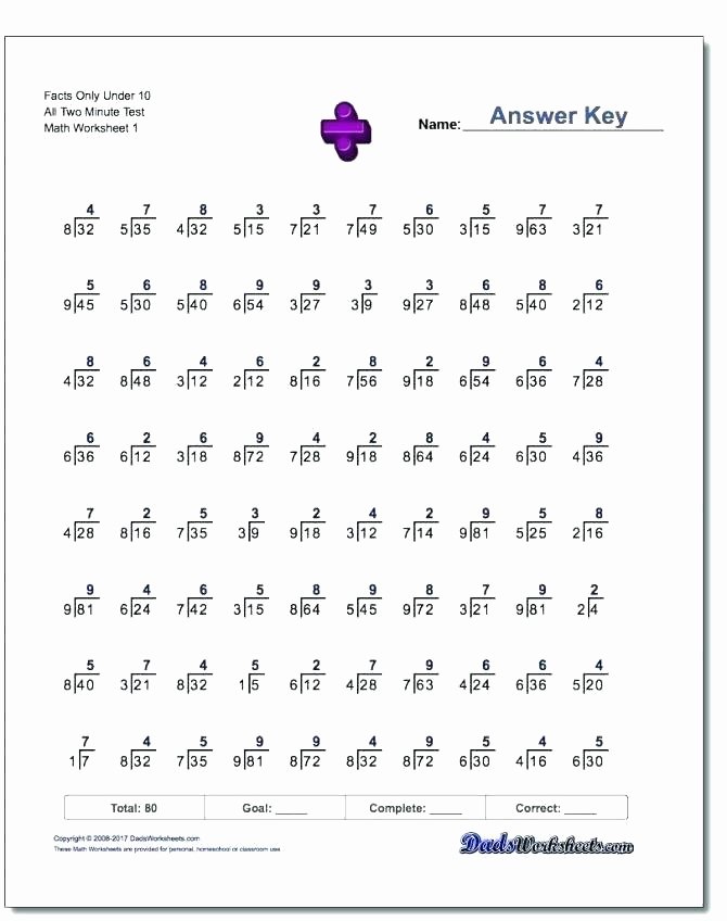 Multiplication Mad Minute Pdf 5 Minute Drill Multiplication – Systosis