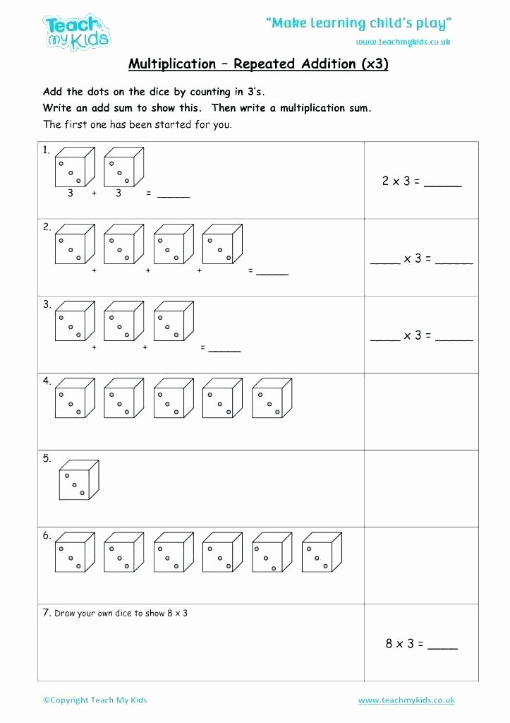 repeated addition arrays worksheets array word problems 3rd grade division