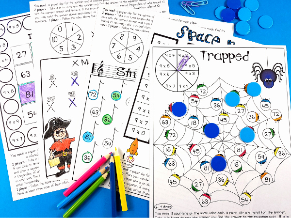 Multiplication Strategies Posters Three Easy Ways to Achieve Multiplication Fact Fluency