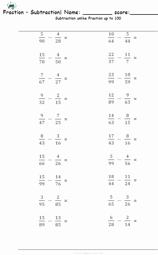Multiplying Fractions Worksheet 6th Grade Sample Adding Fractions Worksheet Templates Free Word