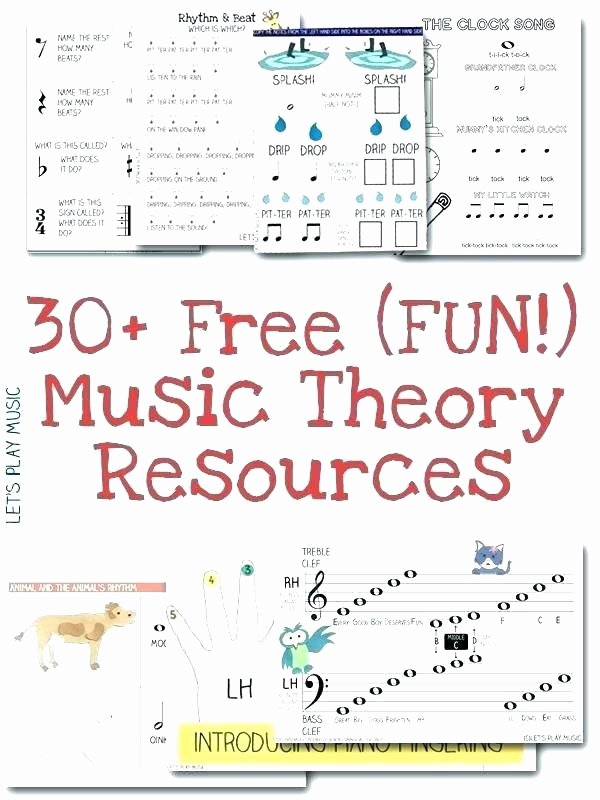 Music Counting Worksheets Reading Music Worksheets Printable