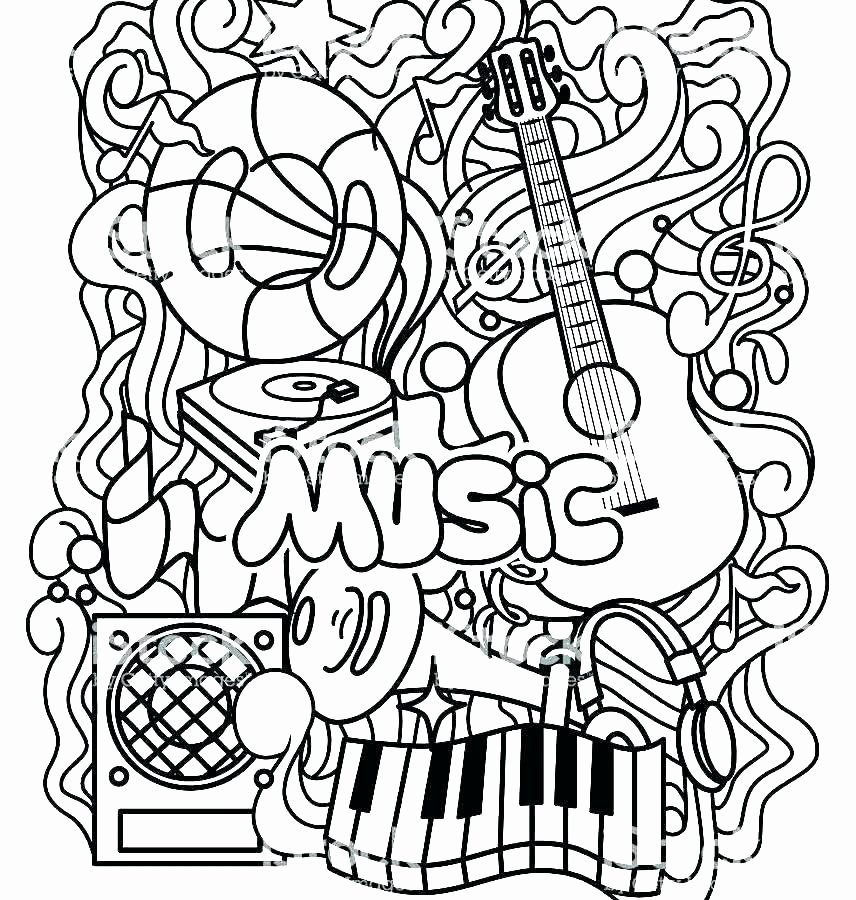Music theory Coloring Pages Music theory Coloring Pages – Picsartapp