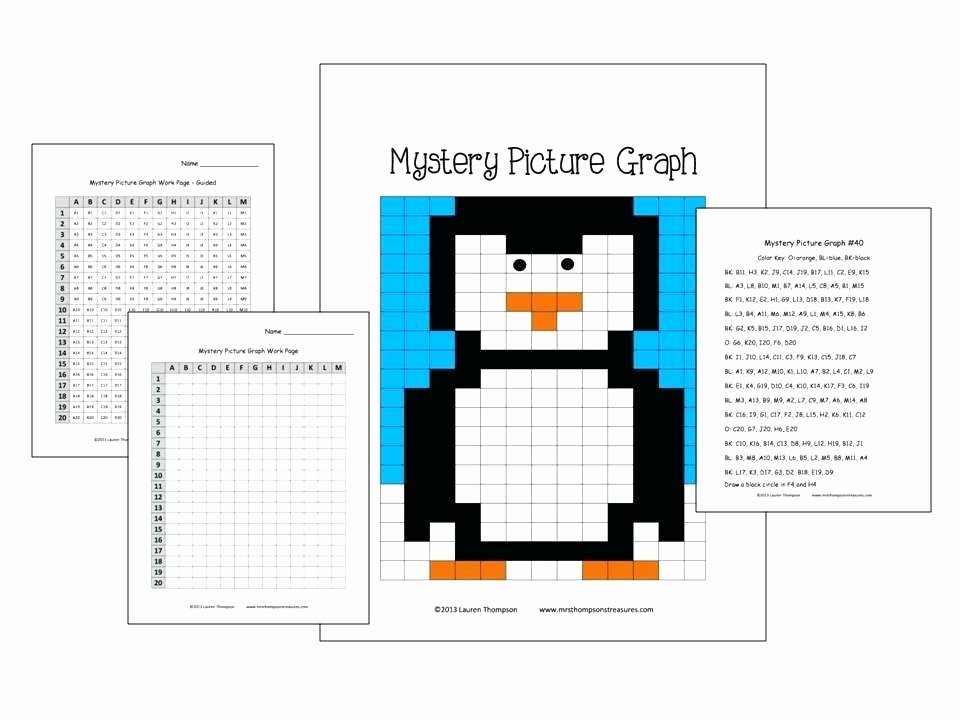 Mystery Graph Pictures Printable Free Other Mystery Graph Picture Worksheet Flowers Free Printable