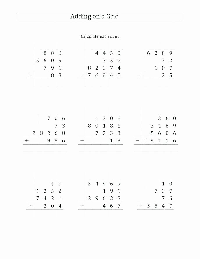 Number Grid Puzzles Worksheets Everyday Math Grade 1 Worksheets