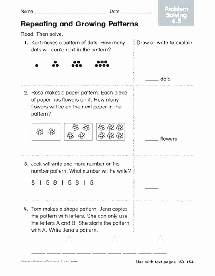 Number Patterns Worksheets Grade 6 Grade 2 Pattern Worksheets Number Patterns Worksheet 1