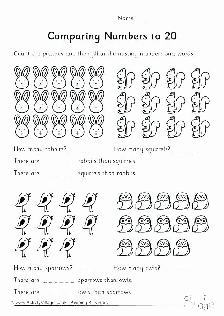 Number Recognition Worksheets 1 20 Counting to 20 Worksheets