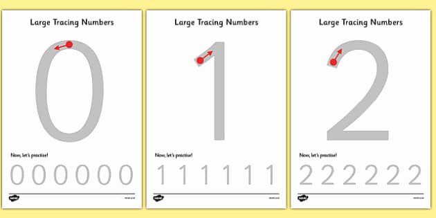 Number Tracing 1 20 Free Number formation Tracing Activity