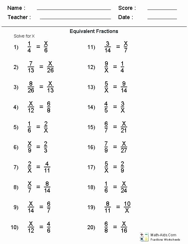 Numerical Expressions Worksheets 6th Grade Elegant Equivalent Equations Worksheets