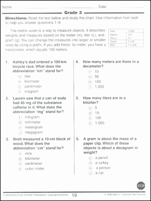Nwea Test Prep Worksheets 5th Grade Practice Math Test – Drmatthewwall