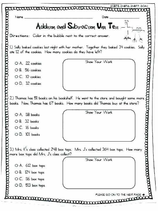 Nwea Test Prep Worksheets Math Practice Worksheets for 2nd Grade – Dinnerfromtheheart
