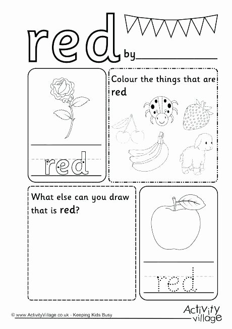 Ocean Worksheets for Preschool Color Purple Worksheets for Preschool