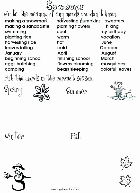 Ocean Worksheets for Preschool Summer Worksheets for Kindergarten