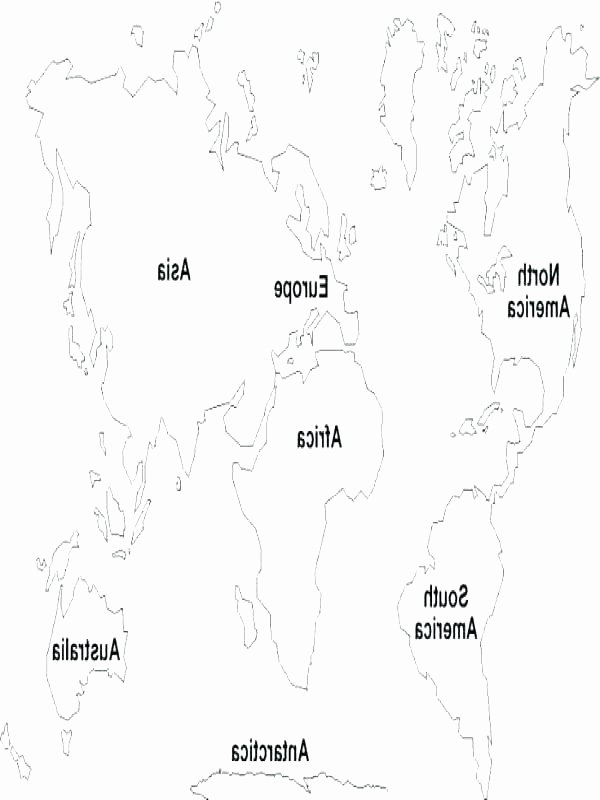 Oceans and Continents Worksheets Printable Continents and Oceans Coloring Page Free Pdf Activity