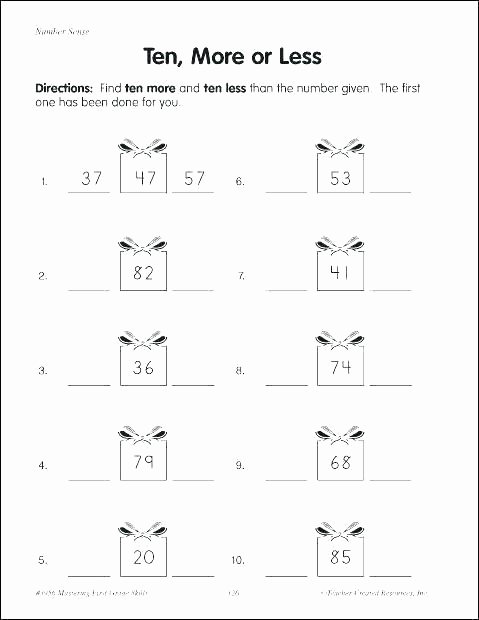 One More One Less Worksheet Number Worksheets for 3 Year Olds