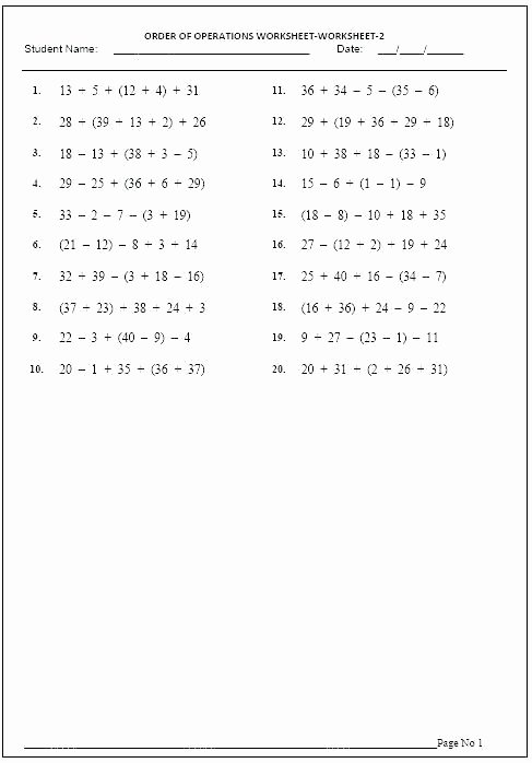 Order Of events Worksheets ordering Numbers Worksheets 5th Grade