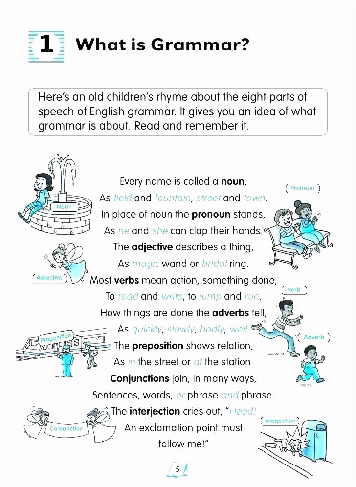 Parts Of Speech Printable Worksheets Labeling Parts Speech Worksheets