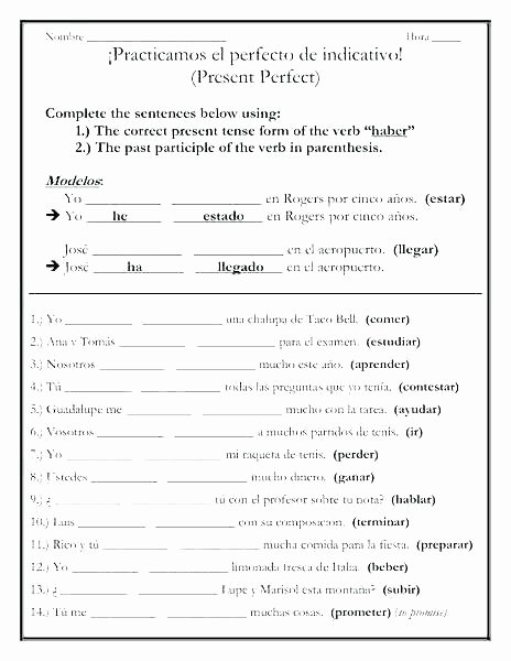 Past Tense Verbs Worksheet Correct form Of Verb Worksheets