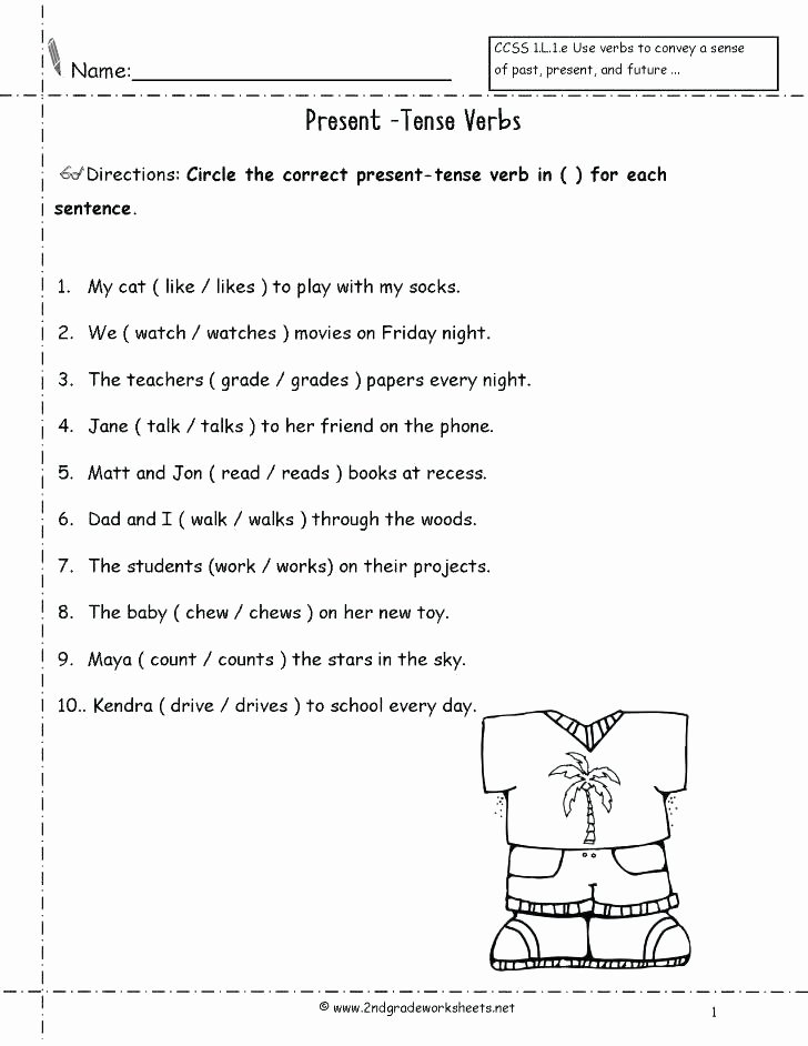 Past Tense Verbs Worksheet Exercises 2 Write Sentences In Present Perfect Simple