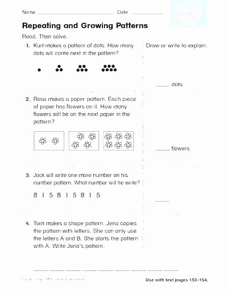 Pattern Worksheets 4th Grade 4th Grade Division Worksheets