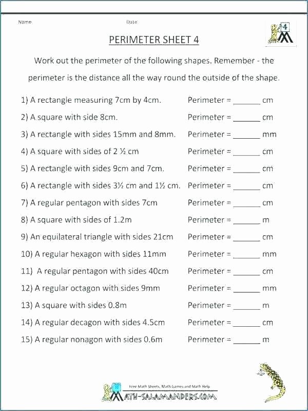 Perimeter Worksheets 3rd Grade Pdf area and Perimeter Word Problem Worksheets – Katyphotoart
