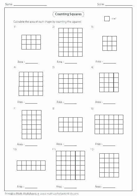 Perimeter Worksheets 3rd Grade Pdf area and Perimeter Worksheets with Answers