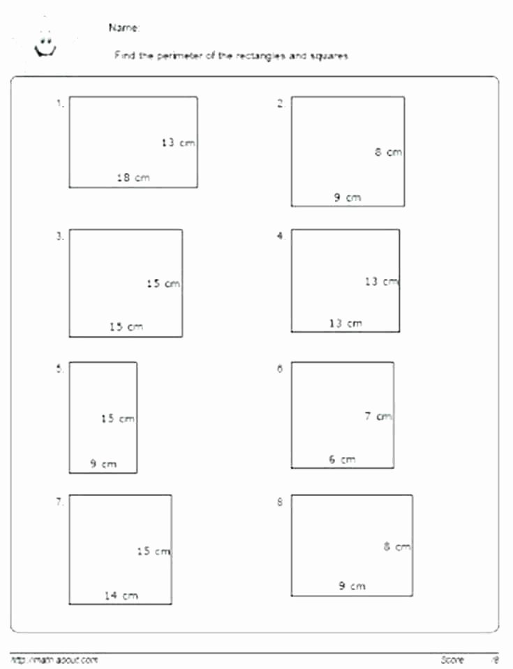 Perimeter Worksheets 3rd Grade Unique area and Perimeter Worksheets Grade 7 Volume as Well Math Per