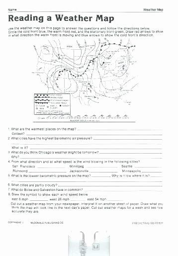 Physical and Political Maps Worksheets Map Worksheets for 4th Grade