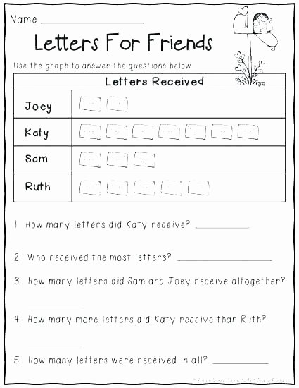 Pictograph Worksheets 2nd Grade Pictograph Worksheets for Second Grade