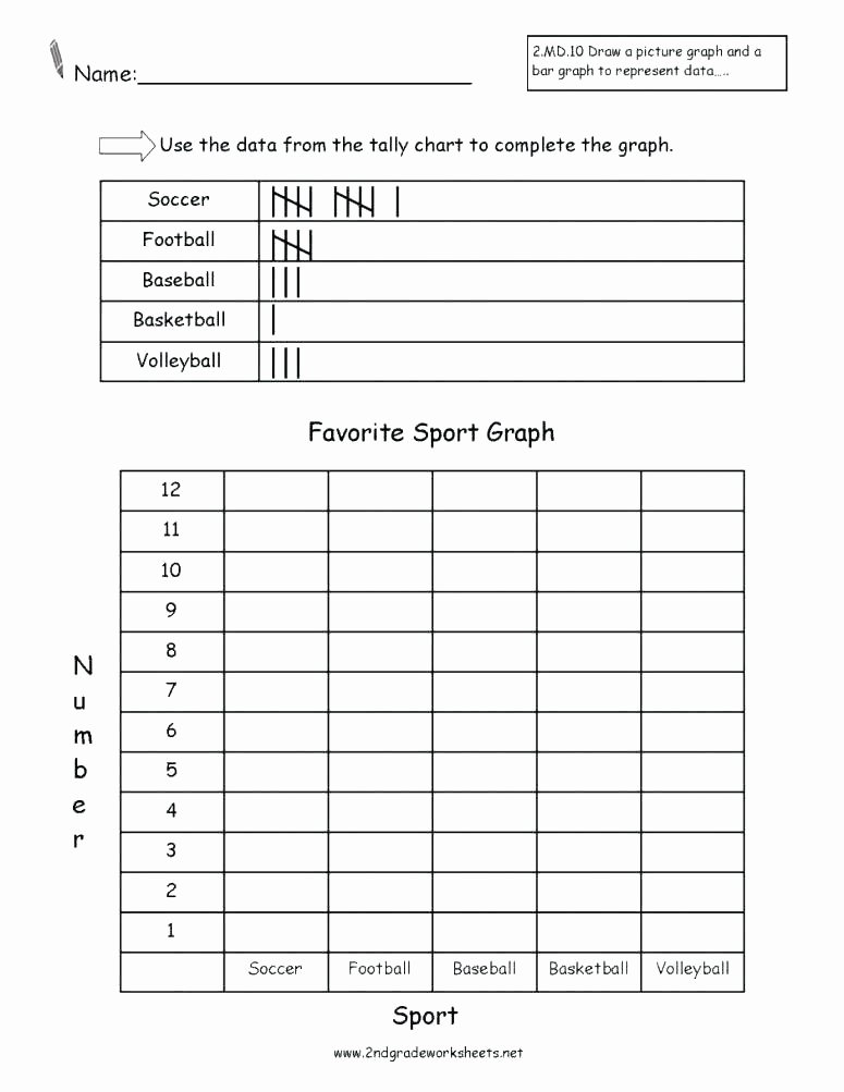 Pictograph Worksheets Pdf Second Grade Reading and Creating Pictograph Worksheets