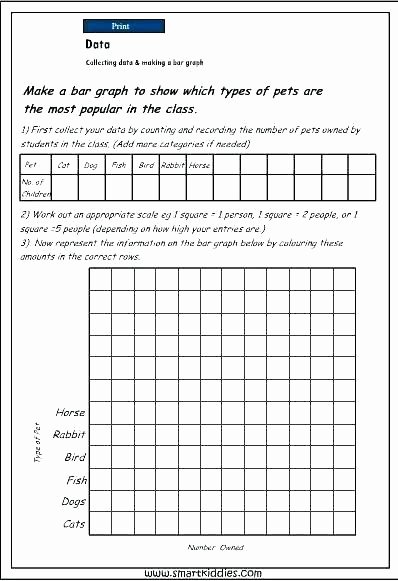 Picture Graph Worksheets 2nd Grade Free Math Worksheets Grade Bar Graphs Grade Lovely Math Free