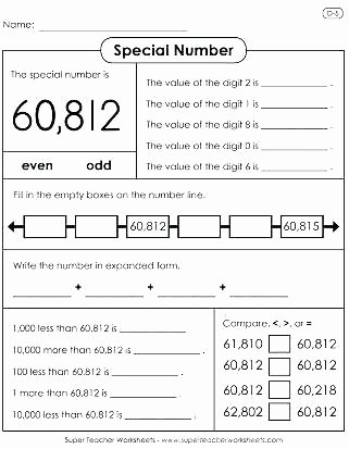 Place Value Worksheet 3rd Grade Printable Place Value Chart to Millions