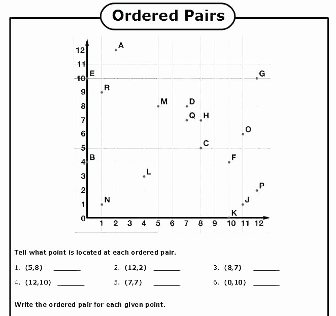 Plotting ordered Pairs Worksheet Free ordered Pair Mystery Picture Worksheets Design for High