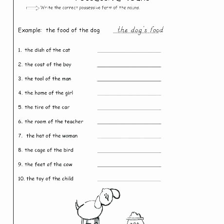 Plurals Worksheet 3rd Grade Mon Nouns Worksheet Free Plural Worksheets