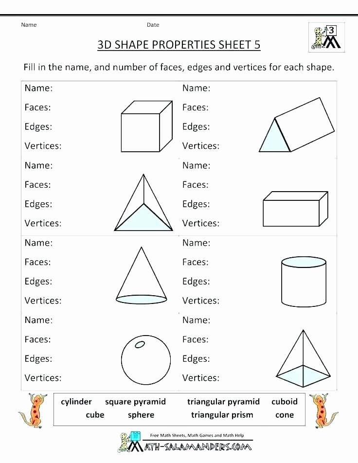 Polygon Worksheets 3rd Grade 3rd Grade Math Worksheets Angles – Ozerasansor