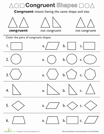 Polygon Worksheets for 2nd Grade Math Worksheets On Shapes Grade 2