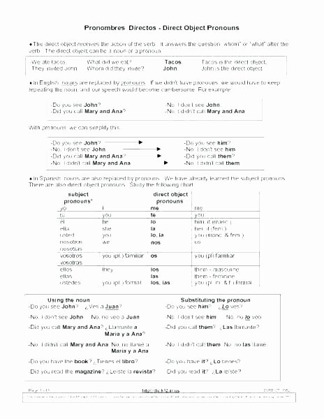 Possessive Pronouns Worksheet 3rd Grade Adding Personal Pronouns Worksheet Worksheets Pronoun and