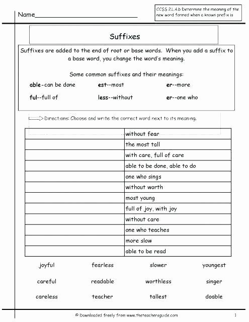 Prefix Worksheets 4th Grade Prefixes and Suffixes Worksheets 4th Grade – Openlayers