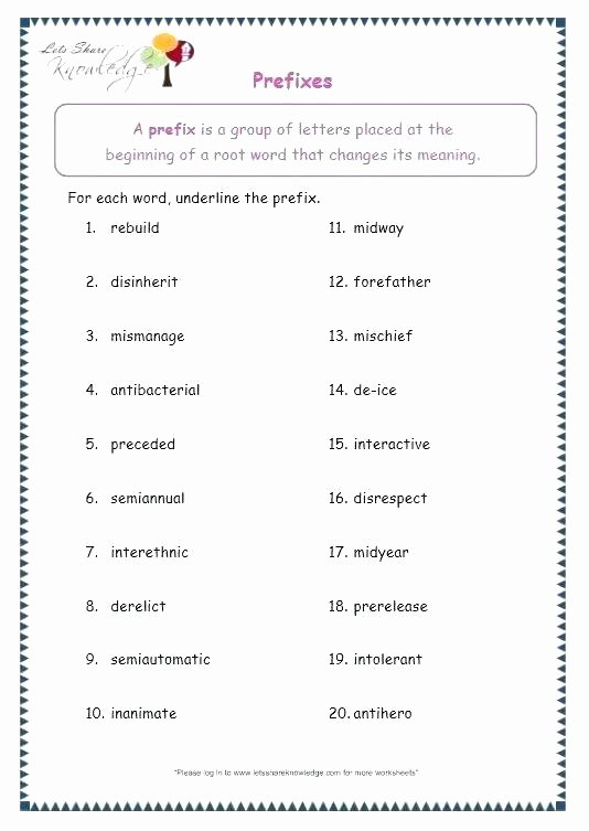 Prefixes and Suffixes Worksheet Pdf Prefixes and Suffixes Worksheets Base Words Affixes Works
