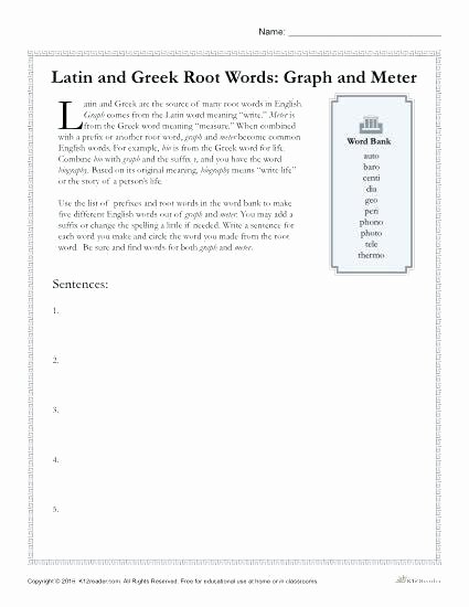 Prefixes and Suffixes Worksheets Pdf Prefix and Root Word Worksheets