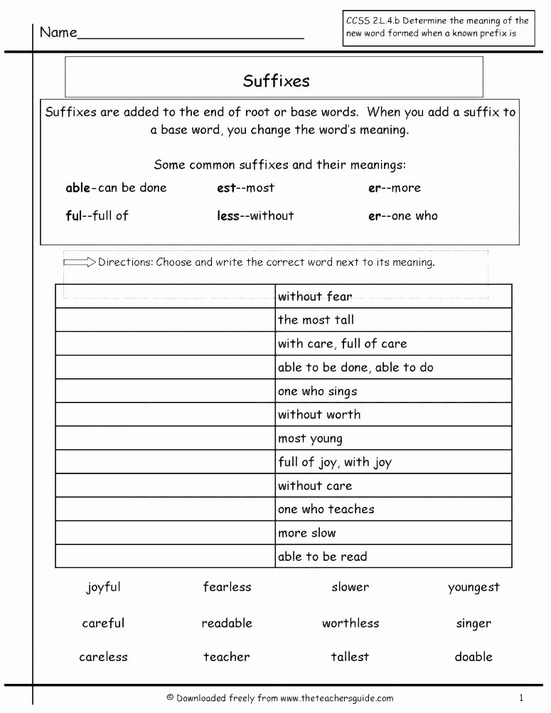 Prefixes Worksheets 3rd Grade Grade Language Arts Lesson Plans Lovely Best Prefixes
