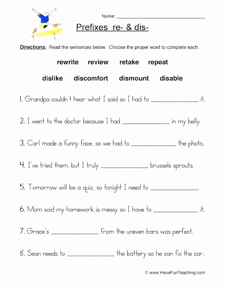 Prefixes Worksheets 3rd Grade Prefixes and Suffixes Worksheets 4th Grade – Openlayers