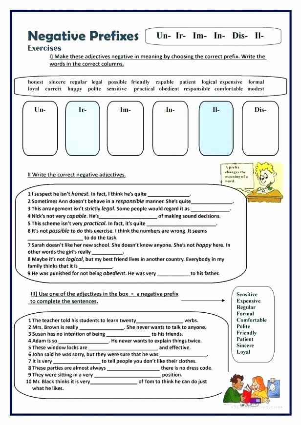 Prefixes Worksheets 3rd Grade Whats the Root Word Printable Vocabulary Worksheet What is A