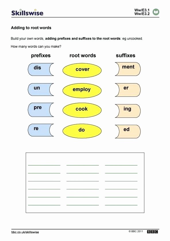 Prefixes Worksheets 4th Grade Root Words Worksheet Preview Prefix and Root Word Worksheets