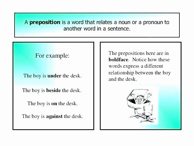 Preposition Worksheets for Middle School Unique Preposition Worksheets for Grade 2 Interjections with