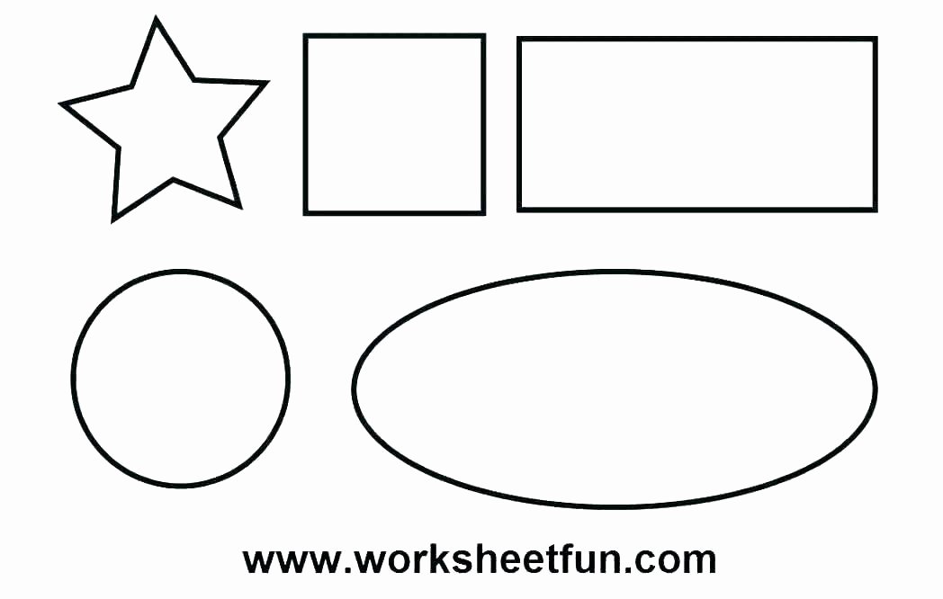 Preschool Diamond Shape Worksheets Oval Shape Worksheets for Kindergarten Oval Shape Worksheets