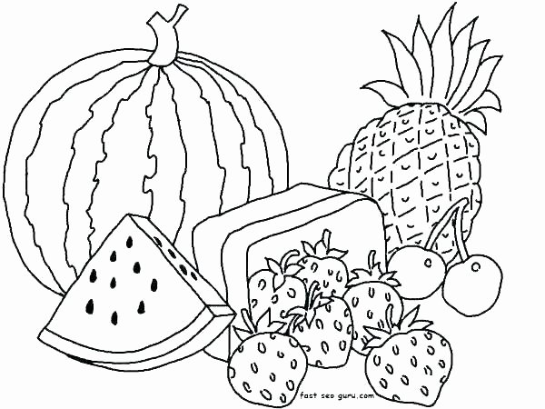 Preschool Fruits and Vegetables Worksheets Color Green Worksheets Coloring for Preschool Worksheet Blue