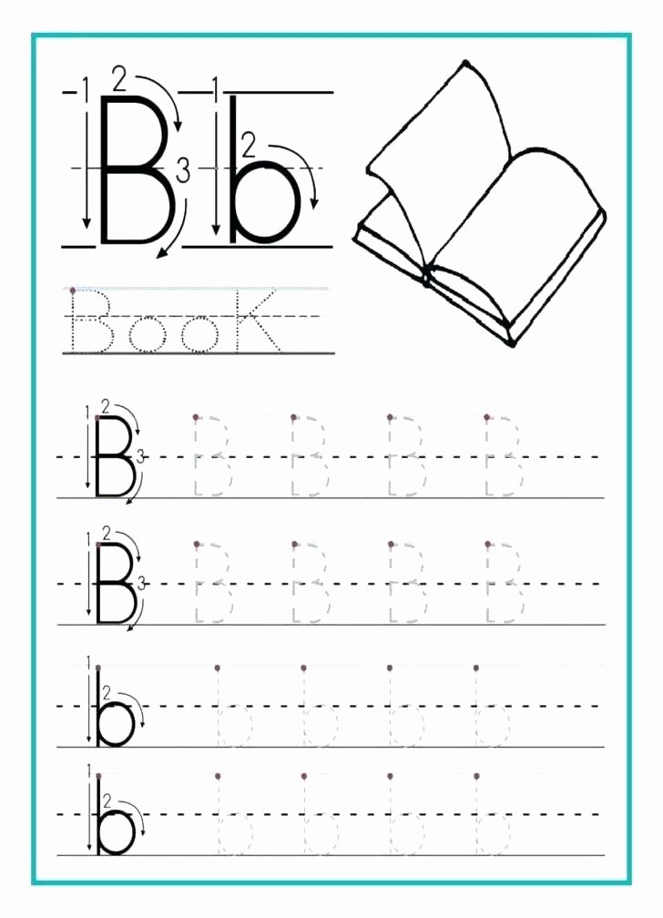Preschool Worksheets Letter B Letter B Tracing Worksheets