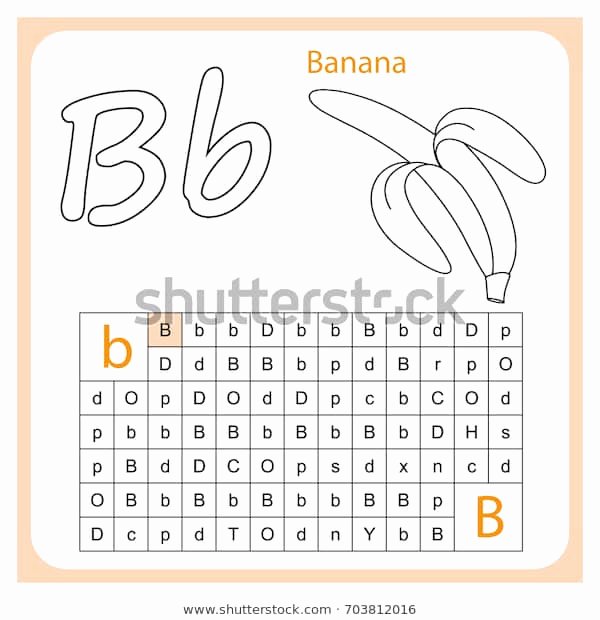 Preschool Worksheets Letter B Worksheet Learning Alphabet Worksheet Preschool Children